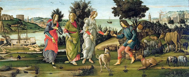 Soud Párise - Sandro Botticelli