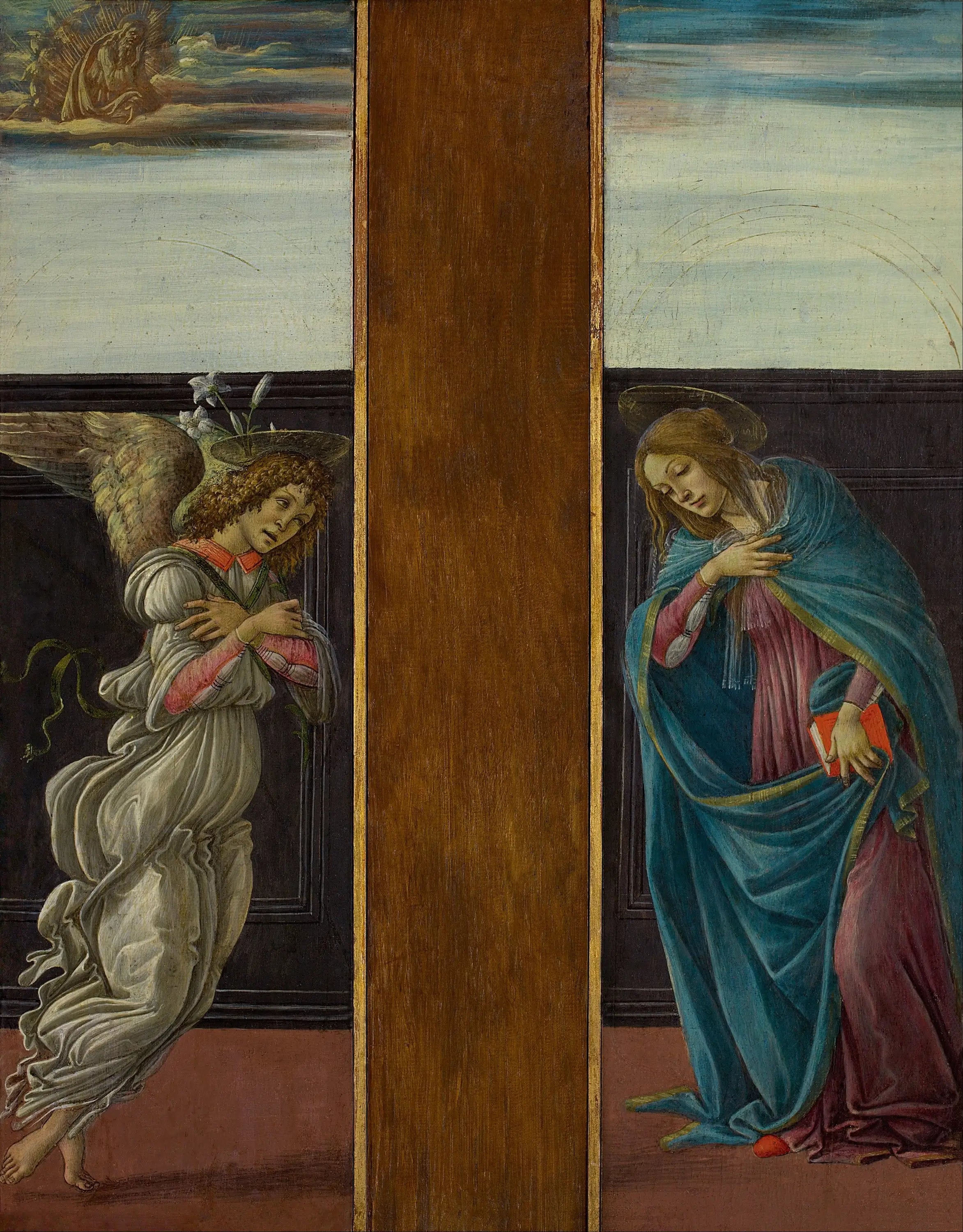 Annonciation - Sandro Botticelli - Alpha Reproduction