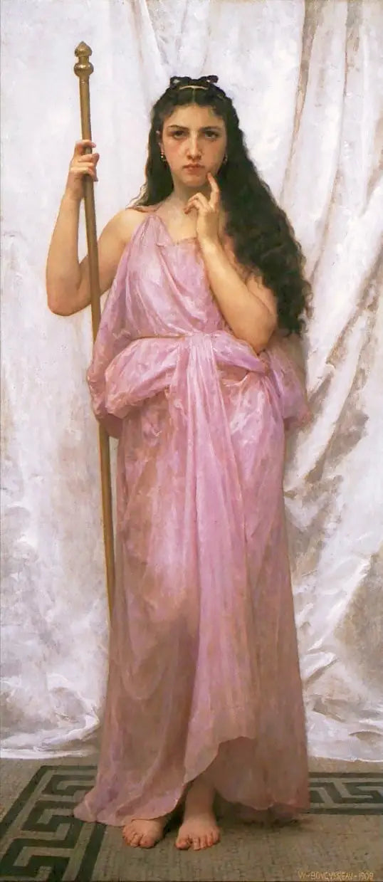 Mladá kněžka - Bouguereau