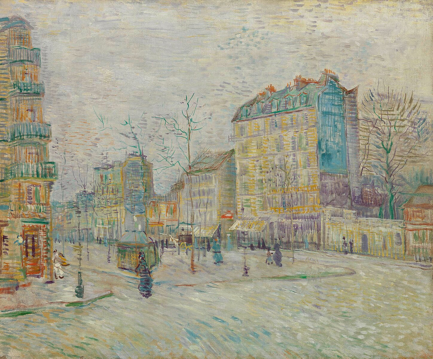 🎨 Boulevard de Clichy – Vincent van Gogh (1887)