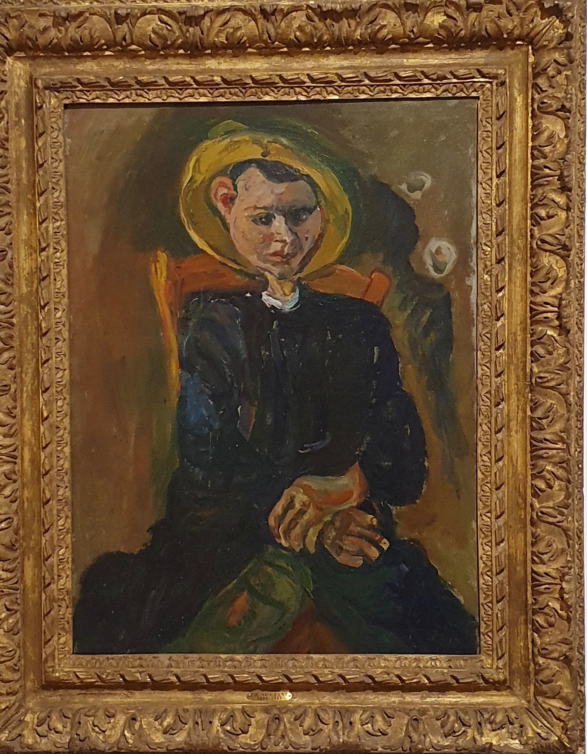 Le petit garçon au chapeau jaune - Chaïm Soutine