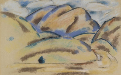 Paysage, Nouveau-Mexique - Marsden Hartley