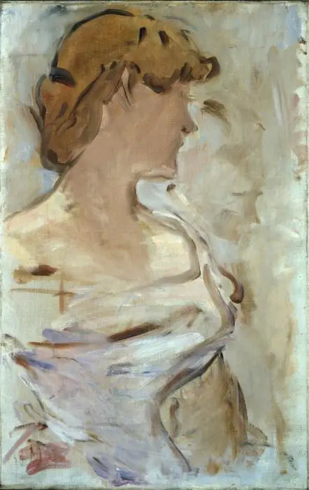 Na bále - Marguerite de Conflans v plesovém oblečení - Édouard Manet