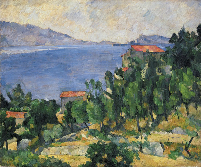 Záliv l'Estaque viděný z východu - Paul Cézanne