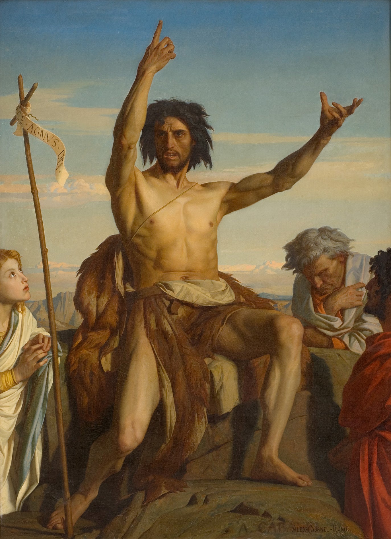 Saint Jean Baptiste - Alexandre Cabanel
