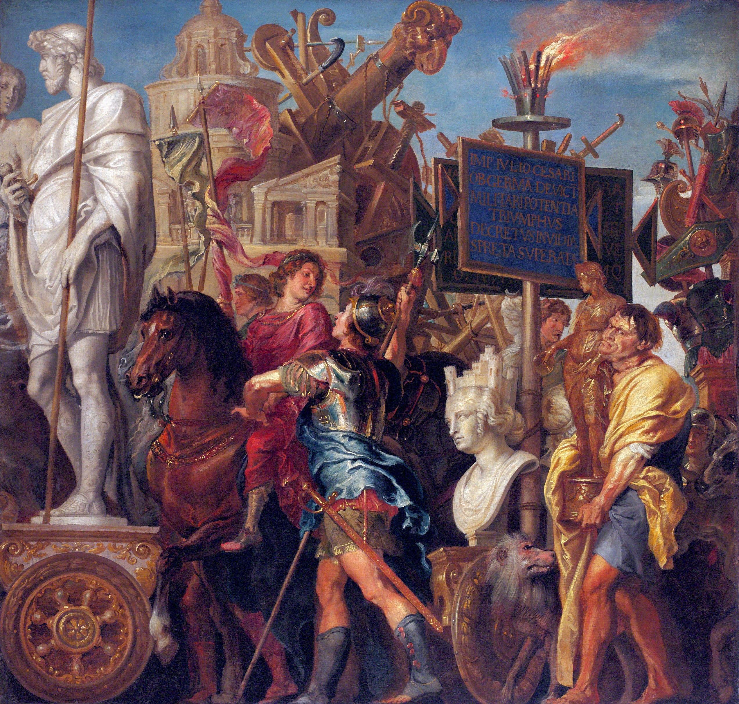 Le triomphe de César - Peter Paul Rubens