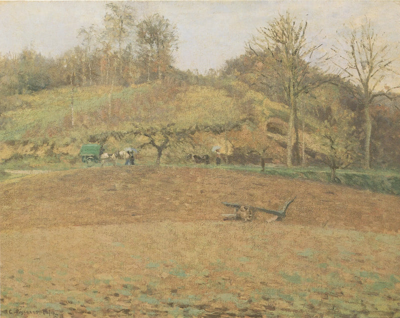 Zorané půdy - Camille Pissarro