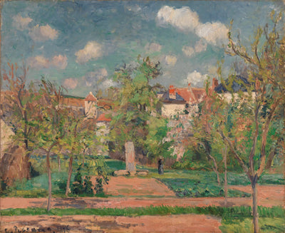 Reproduction du tableau « Jardin en Plein Soleil (Le Jardin au grand soleil, Pontoise) - Camille Pissarro » par Alpha Reproduction en peinture à l’huile