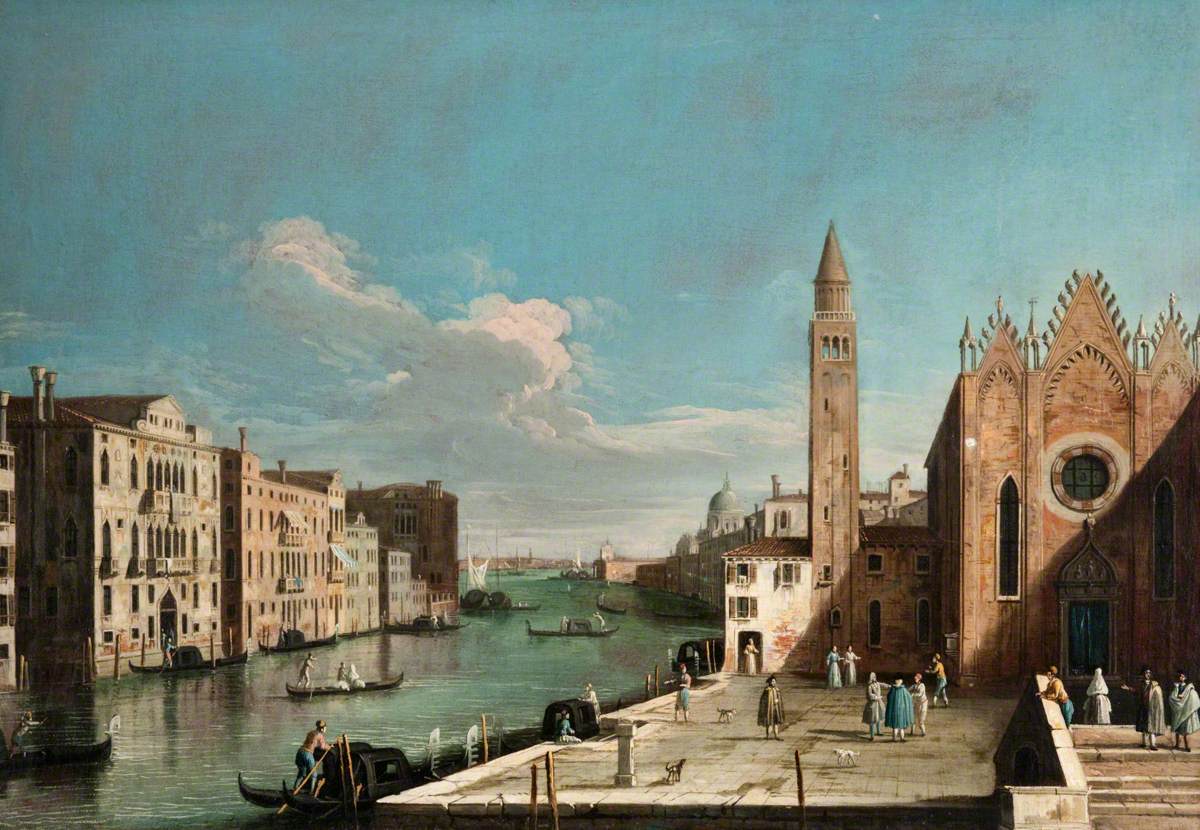 Grand Canal : De Santa Maria della Carità au Bacino di San Marco - Canaletto