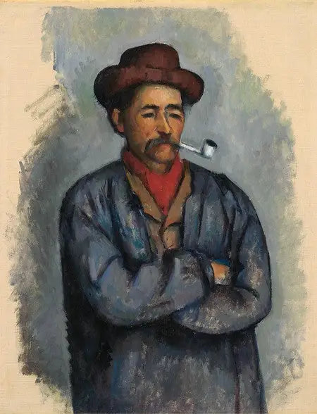 Muž s dýmkou - Paul Cézanne