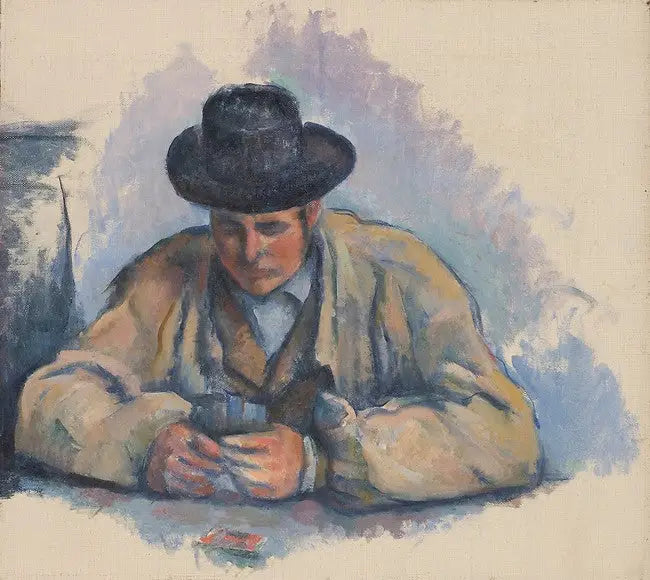 Hráč karet - Paul Cézanne