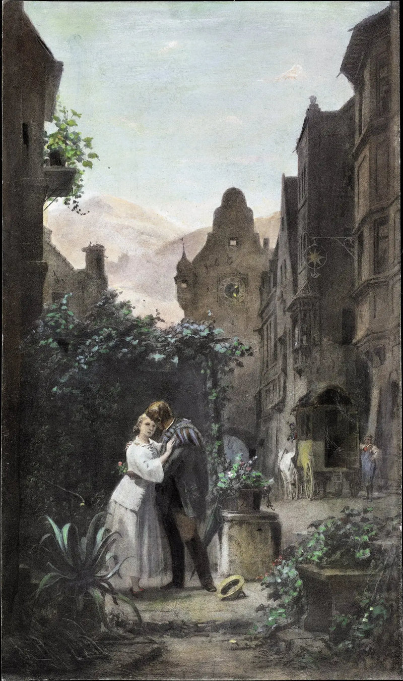 Sbohem - Carl Spitzweg