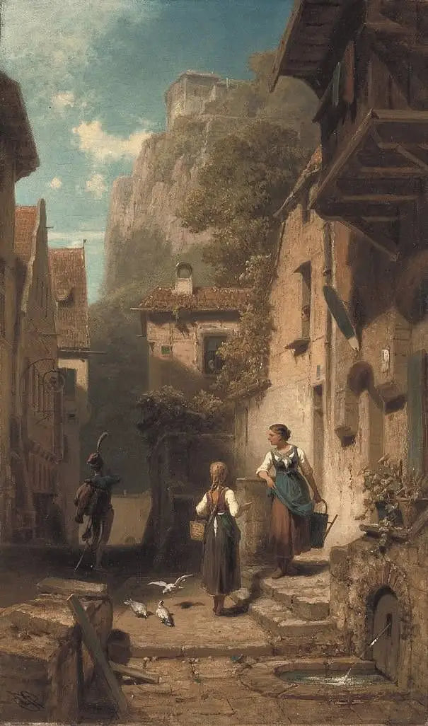 Le Hussard - Carl Spitzweg - Alpha Reproduction