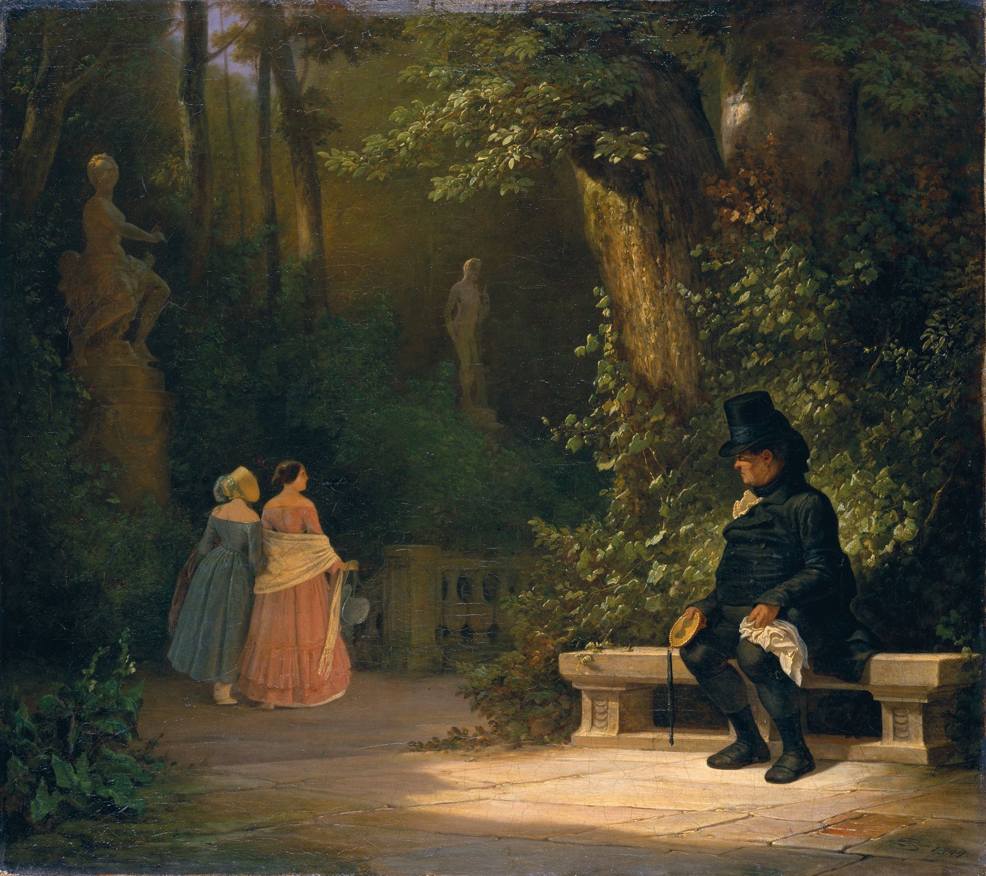 Vdovec - Carl Spitzweg