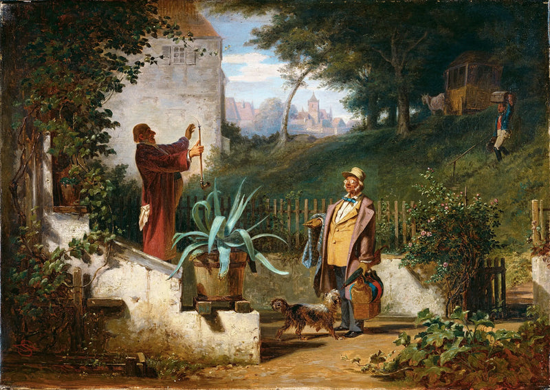 Dětští přátelé - Carl Spitzweg