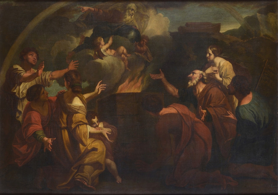 Le sacrifice de Noé - Carlo Maratta