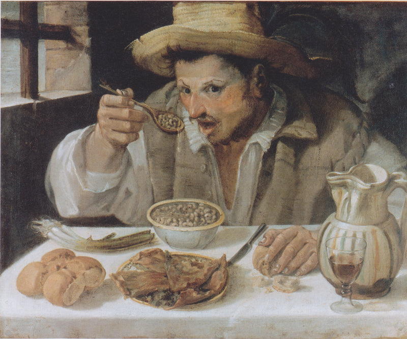 Jezteř fazolí - Annibale Carracci