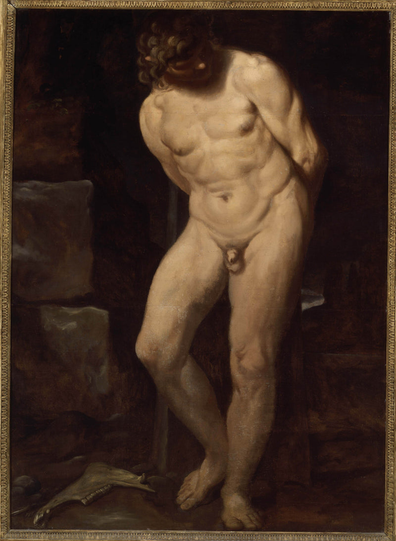 Připoutaný Samson - Annibale Carracci