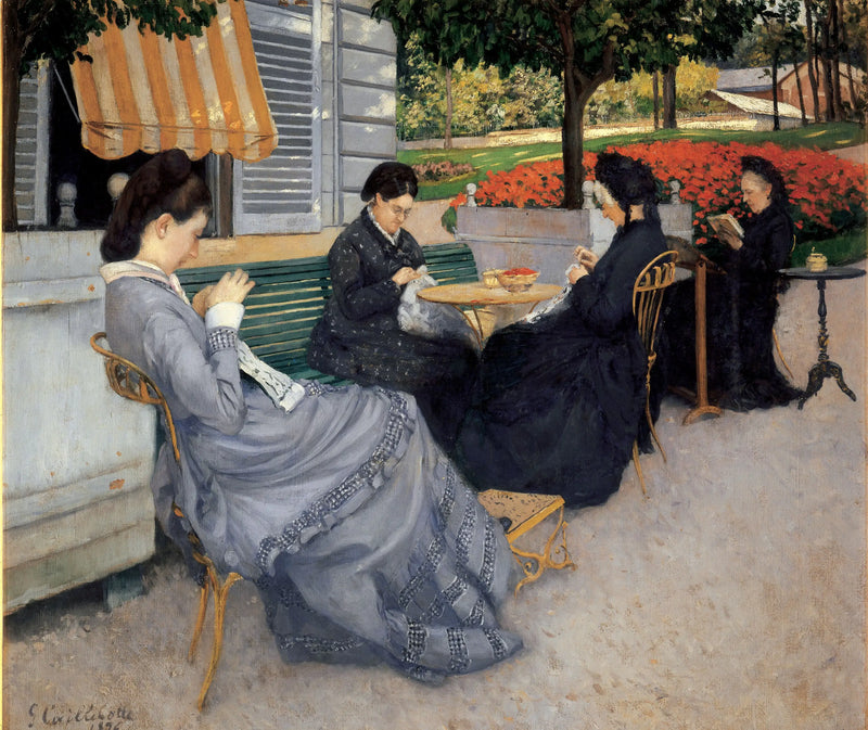 Portréty na venkově - Gustave Caillebotte
