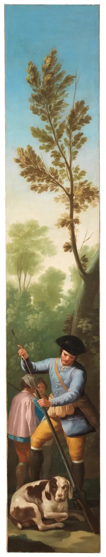 Reproduction du tableau « Chasseur chargé de son fusil - Francisco de Goya » par Alpha Reproduction en peinture à l’huile