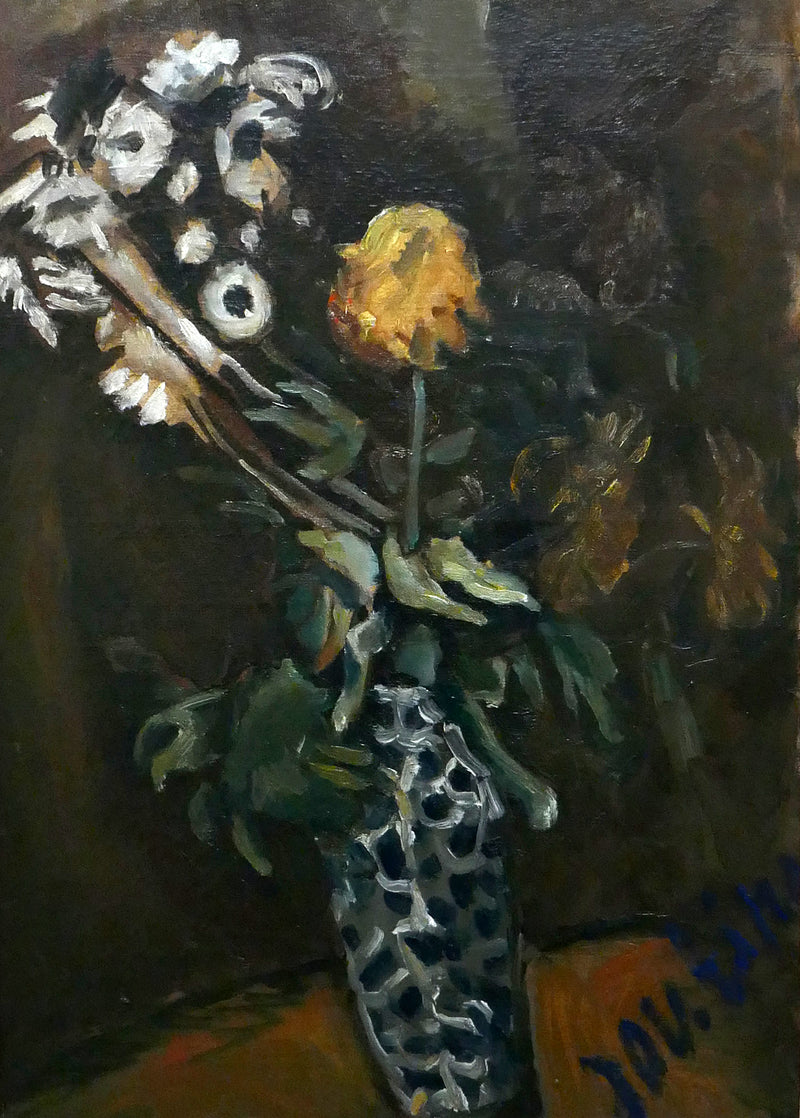 Váza s květinami - Chaim Soutine