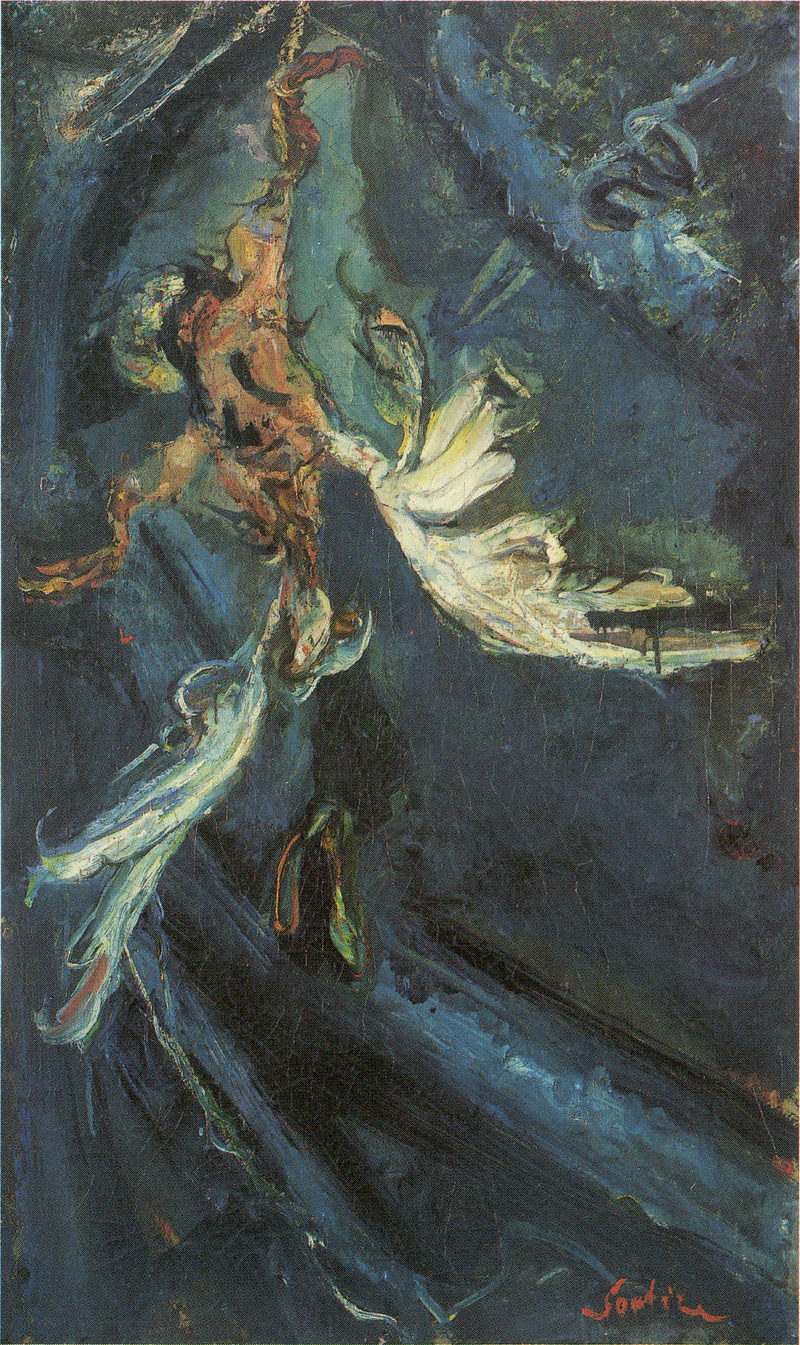 Visící kachna - Chaim Soutine
