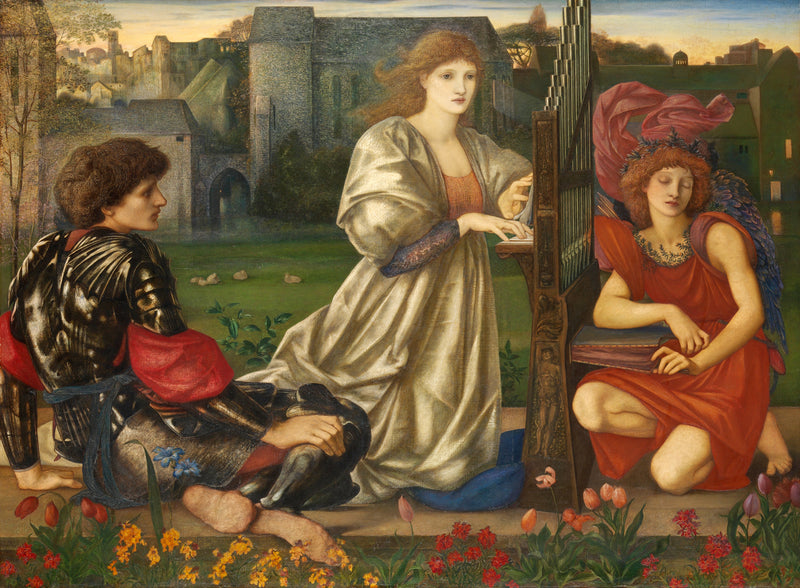 Píseň lásky - Edward Burne-Jones