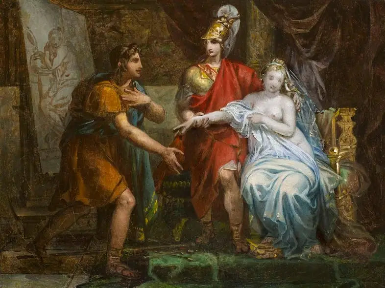 Alexandre le Grand cédant Campaspe à Apelle - Charles Meynier - Alpha Reproduction