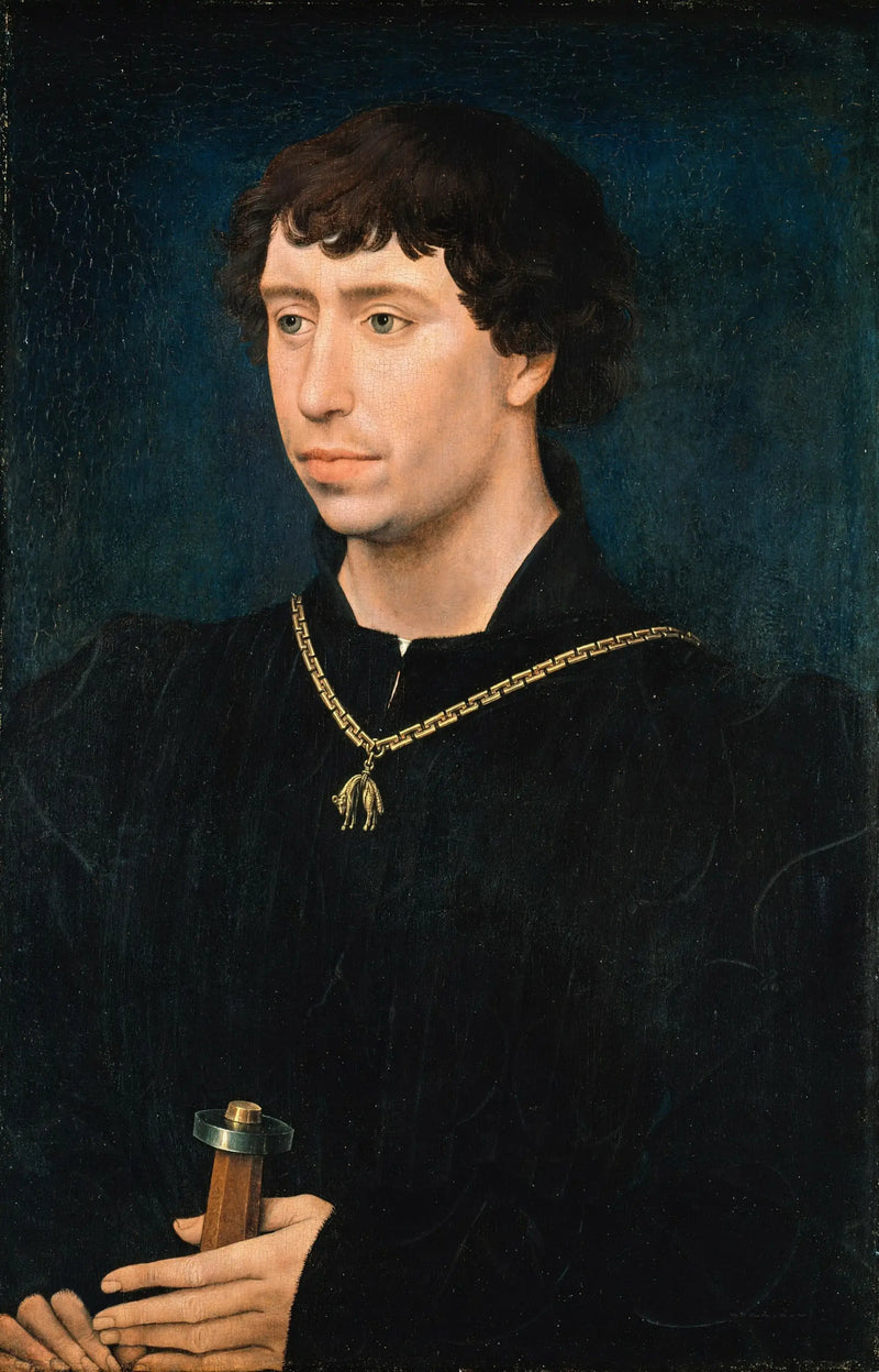 Portrét Karla Téméraire - Rogier van der Weyden