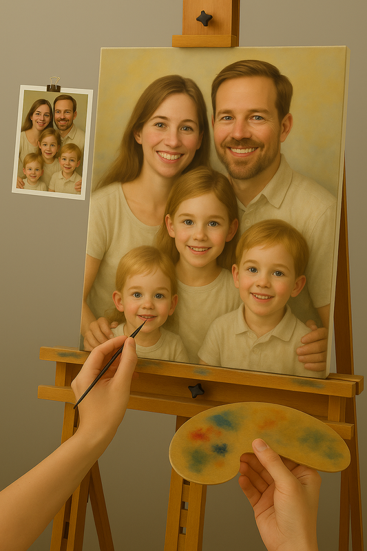 🎨 Personalizovaný rodinný obraz
