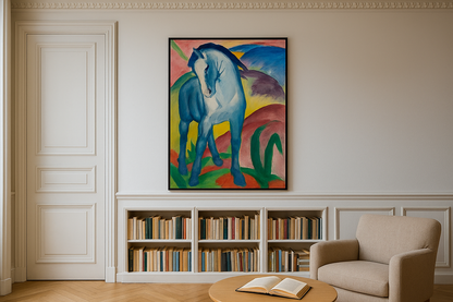 Modrý kůň I - Franz Marc