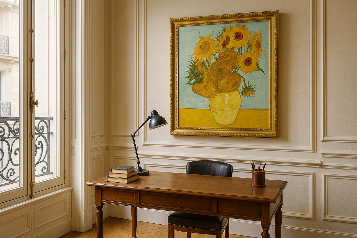 🖼️ Slunečnice – Vincent van Gogh (1888)