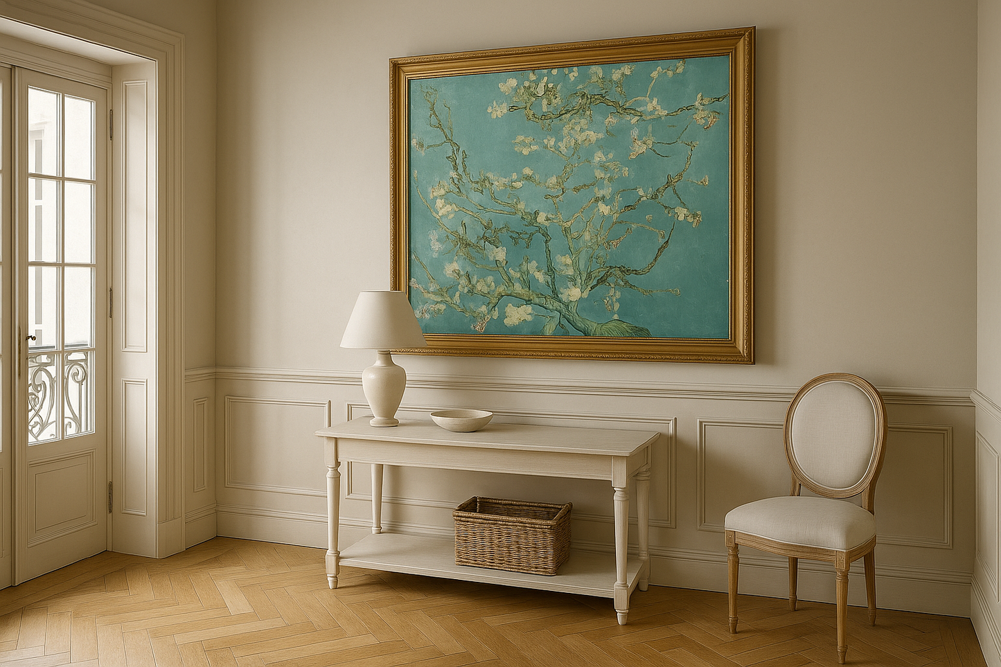 🖼️ Kvetoucí mandloň – Vincent van Gogh (1890)