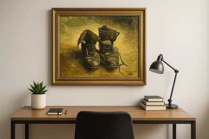 🥾 Jeden pár bot – Vincent van Gogh (1886)