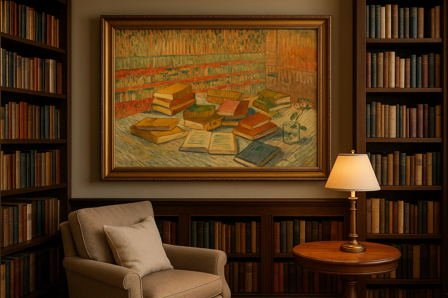 📚 Žluté knihy – Vincent van Gogh (1887)