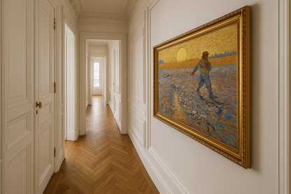 🖼️ Setník při západu slunce – Vincent van Gogh (červen 1888)