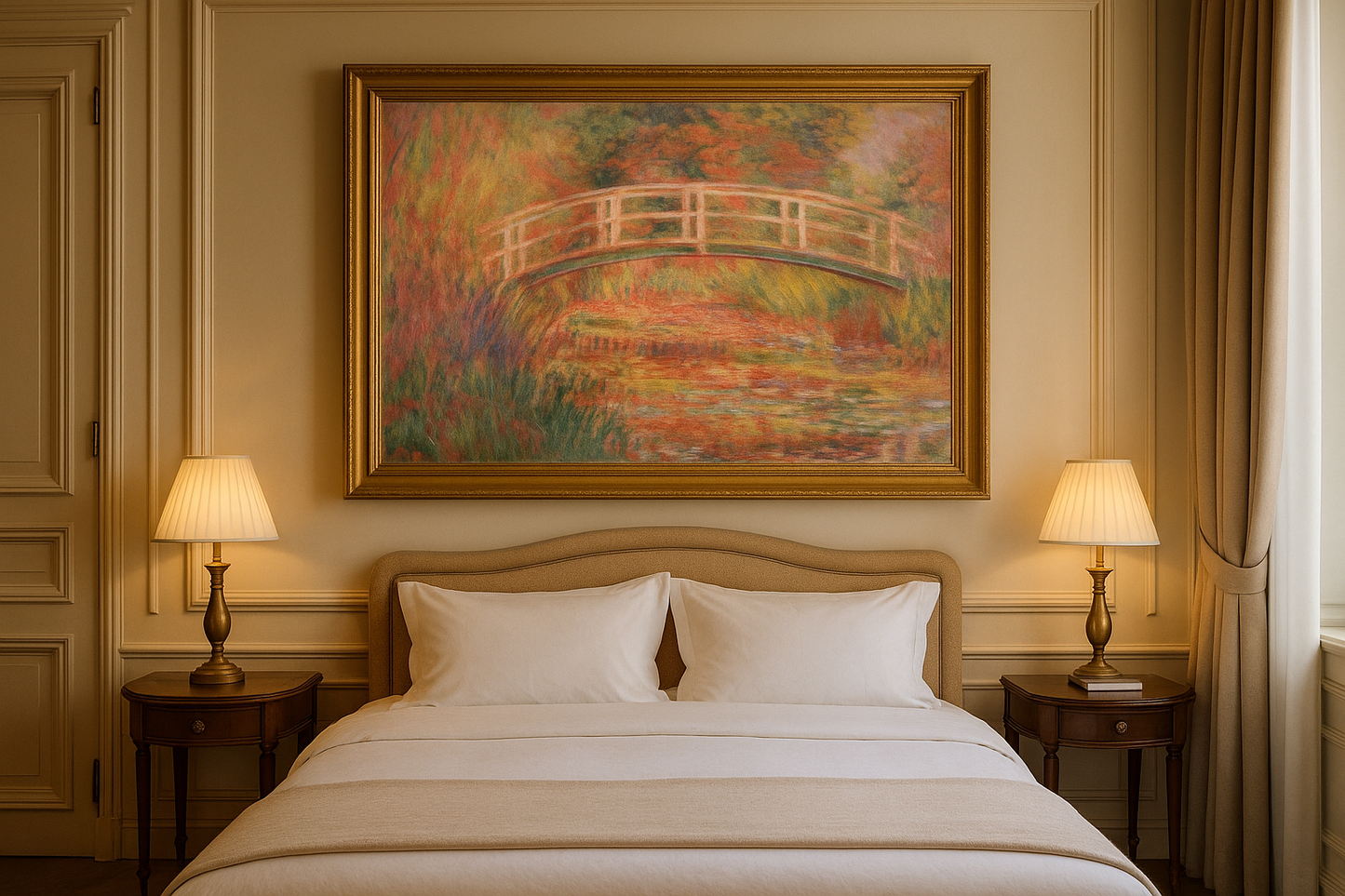 Japonský most – Claude Monet, kolem 1920-1924