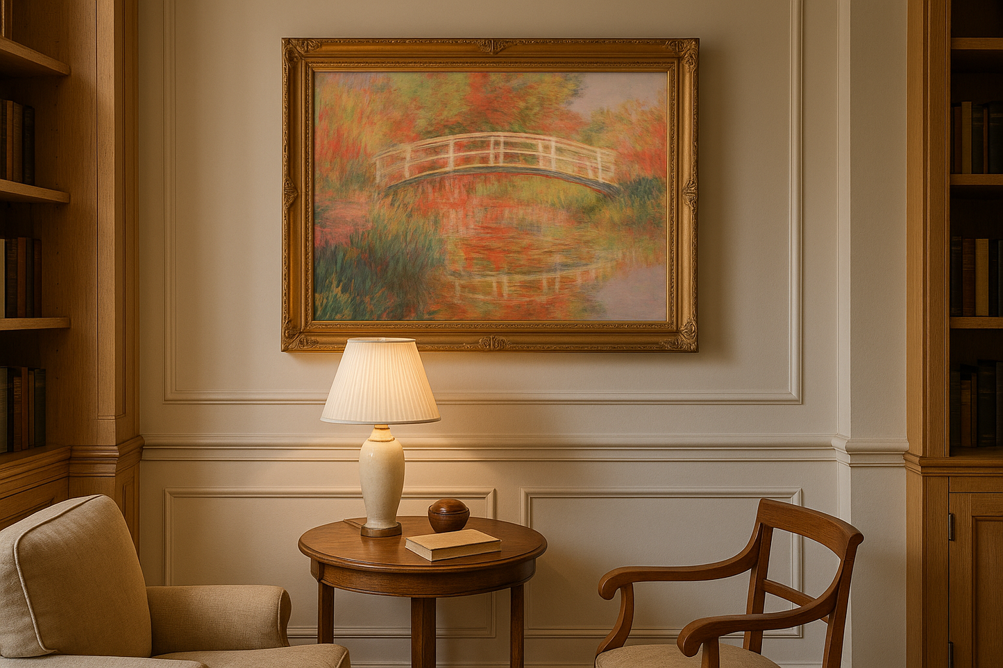 Japonský most – Claude Monet, kolem 1920-1924