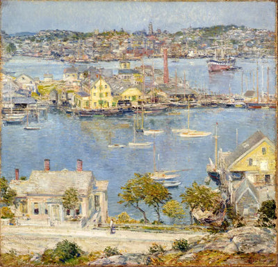 Port de Gloucester - Childe Hassam - Alpha Reproduction