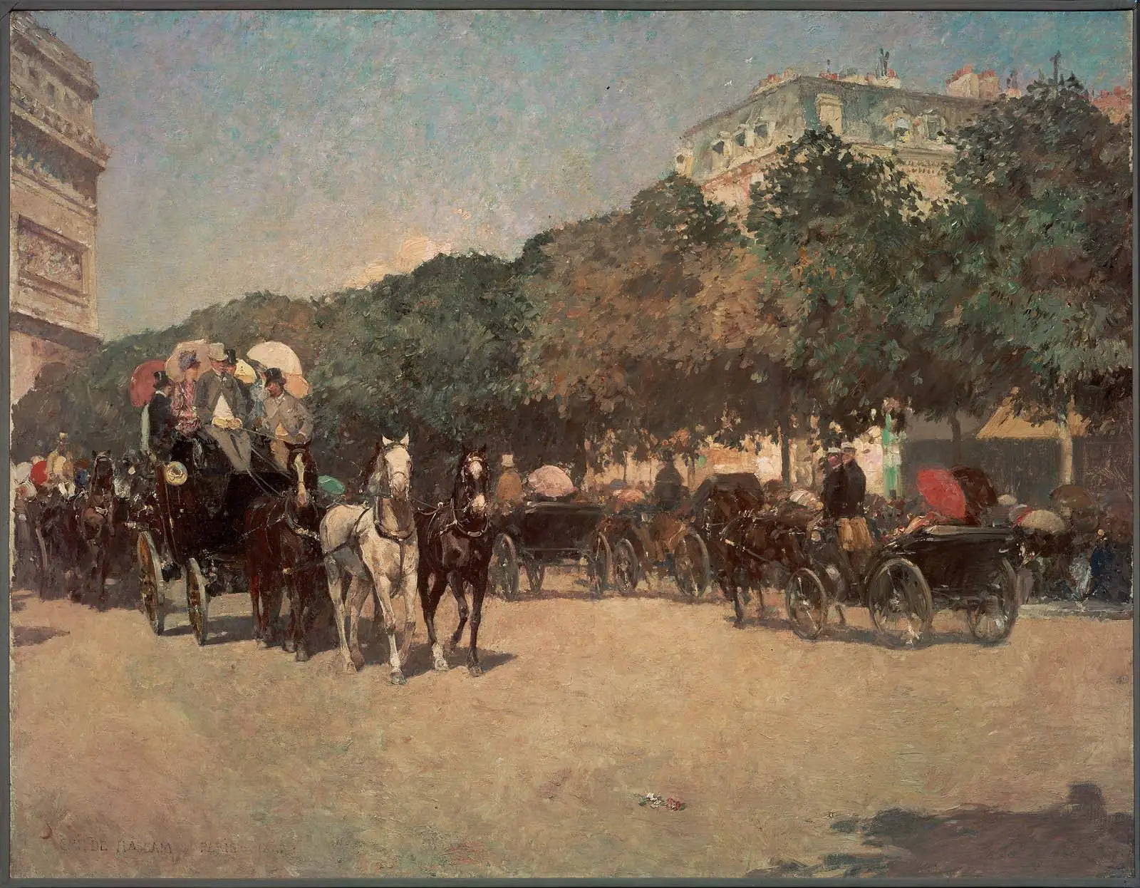 Jour du Grand Prix - Childe Hassam - Alpha Reproduction