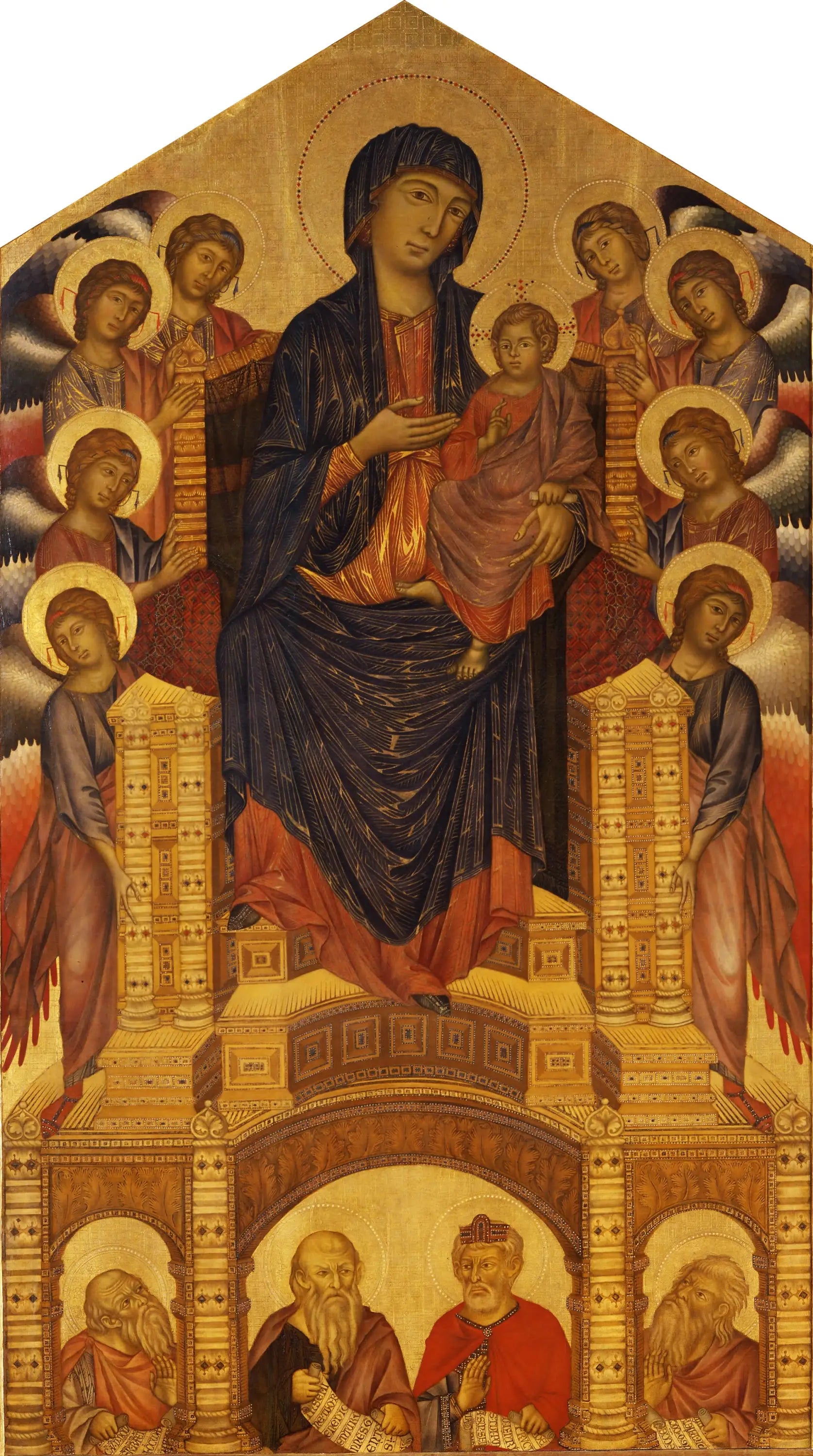 Maestà di Santa Trinita - Cimabue - Alpha Reproduction
