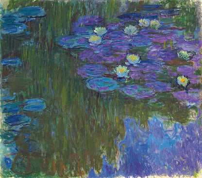 Lekníny v květu (1914-1917) - Claude Monet