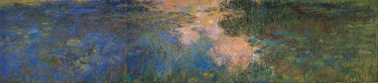 🌊 Jezírko s lekníny – Triptych (1917–1919)