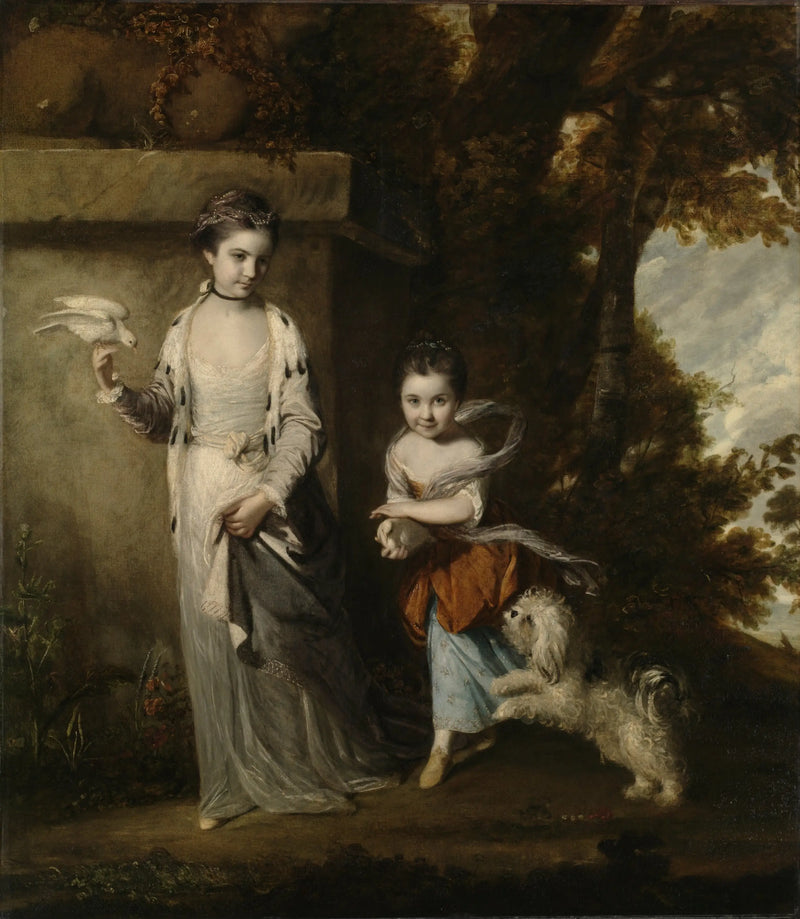 Portrét dam Amabel a Mary Jemima Yorke - Joshua Reynolds