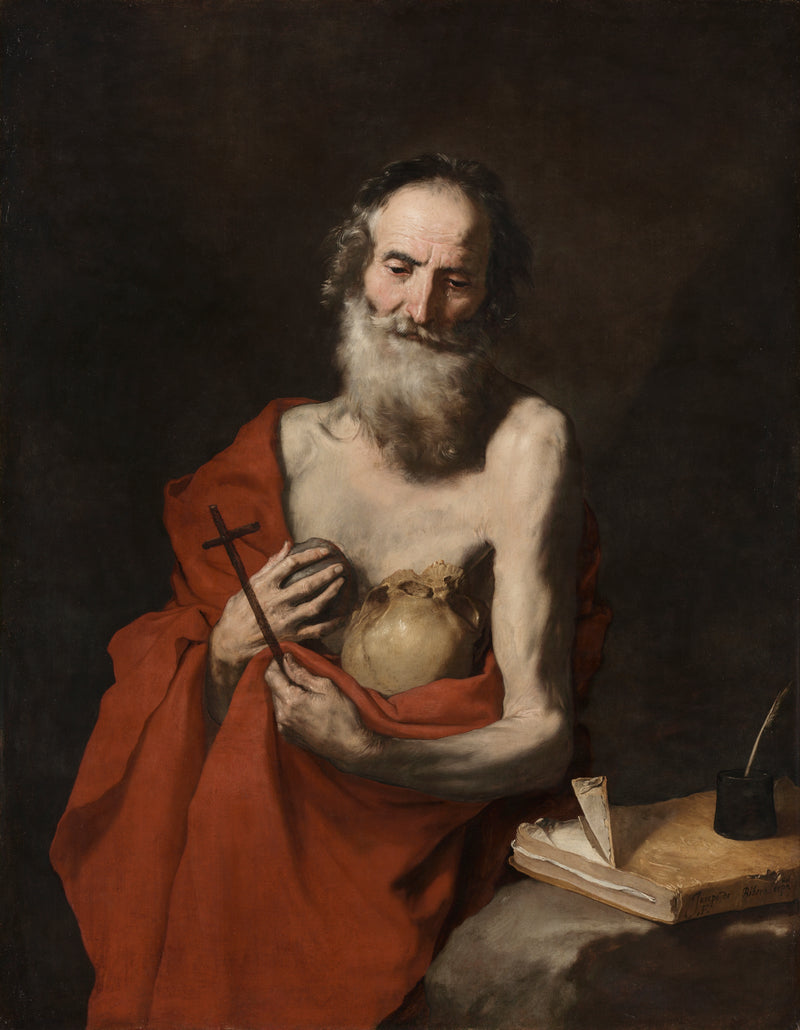 Svatý Jeroným - Jusepe de Ribera