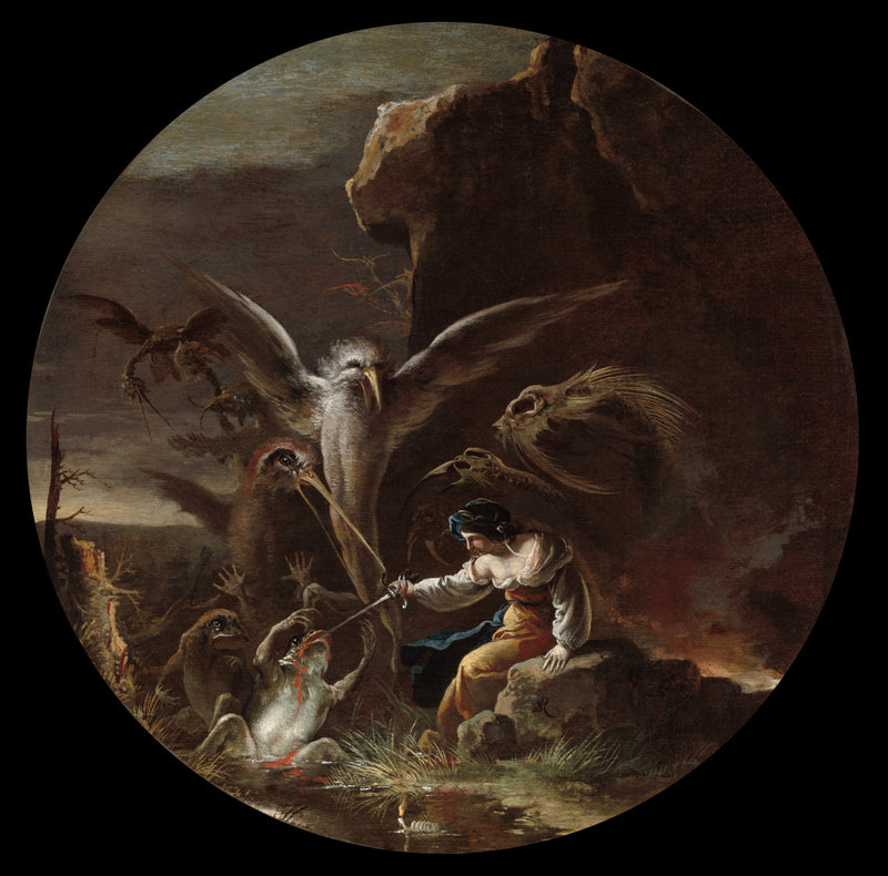 Scènes de sorcellerie : Matin - Salvator Rosa