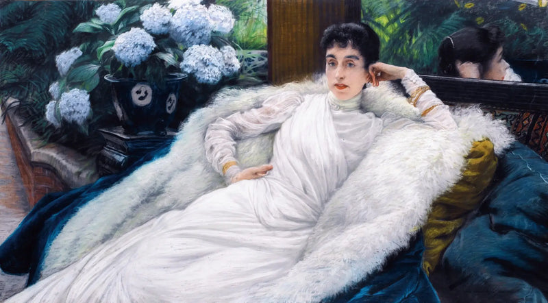 Clotilde Briatte, hraběnka Pillet-Will - James Tissot