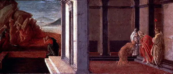 Les derniers instants de sainte Marie-Madeleine - Sandro Botticelli - Alpha Reproduction