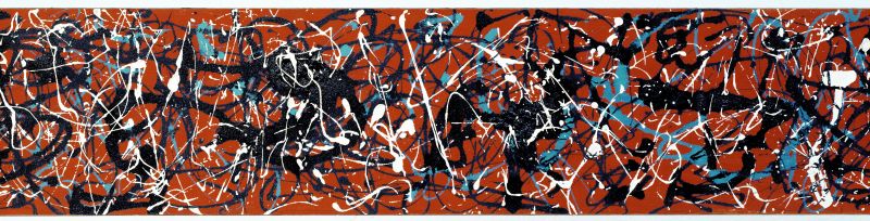 Composition horizontale - Jackson Pollock
