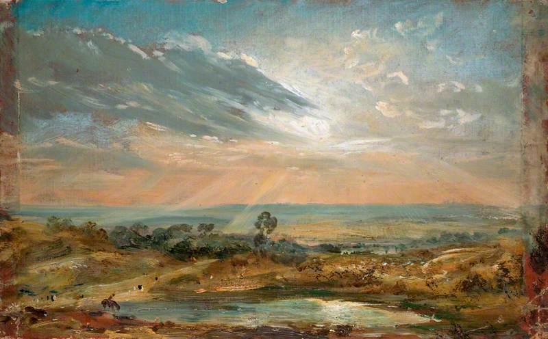 Étang de Branch Hill, Hampstead - John Constable